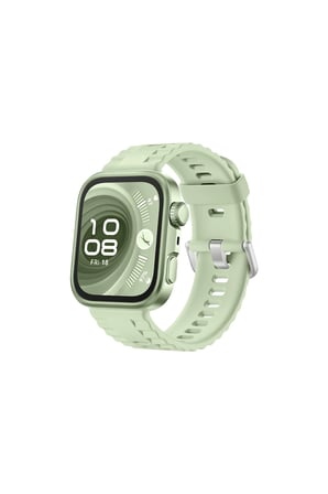 Huawei Fit 4 Nova Silikon Kordon (SAAT DEĞİLDİR) - Açık Yeşil