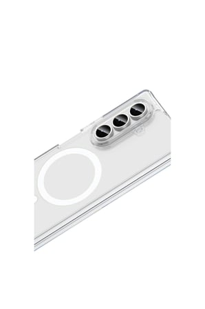 Galaxy Z Fold 7 Kılıf Magneticsafe Şeffaf Silikon - Şeffaf