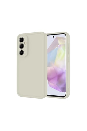 Galaxy A56 Kılıf Viera Silikon - Krem