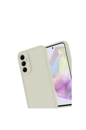 Galaxy A56 Kılıf Viera Silikon - Krem