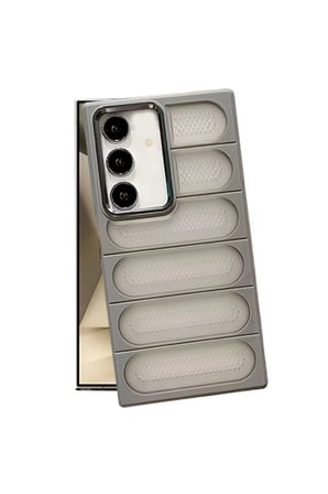 Galaxy S24 Kılıf Airmax Silikon Kapak - Titan Gri