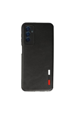Galaxy M13 Kılıf Loop Deri Silikon - Siyah