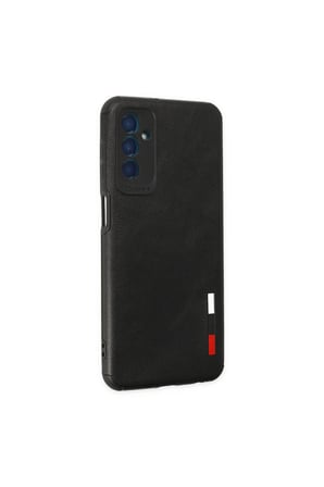 Galaxy M13 Kılıf Loop Deri Silikon - Siyah