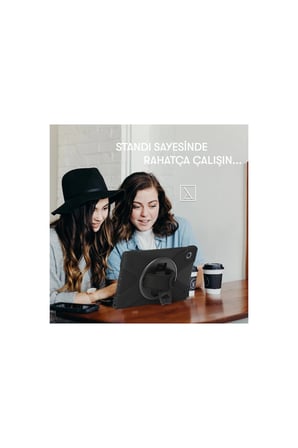 Galaxy X200 Tab A8 10.5 Kılıf Amazing Tablet Kapak - Turuncu
