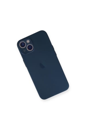İphone 14 Plus Kılıf Pp Ultra İnce Kapak - Mavi