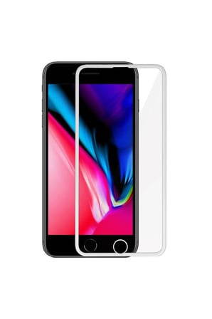 İphone 6 Plus 18d Cam Ekran Koruyucu - Siyah