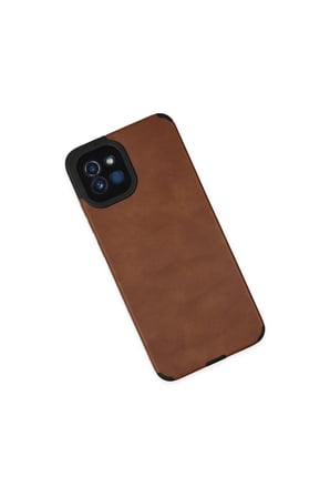 Galaxy A03 Kılıf Loop Deri Silikon - Kahverengi