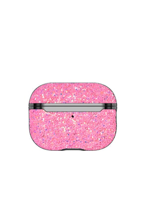 Onegif Airpods 3 (3.nesil) Bright Simli Airpods Kapak - Pembe