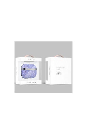 Onegif Airpods 3 (3.nesil) Bright Simli Airpods Kapak - Pembe
