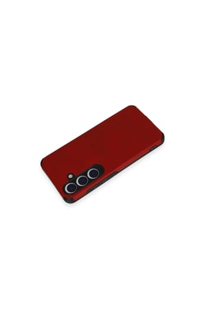 Galaxy S24 Kılıf Loop Deri Silikon - Kırmızı