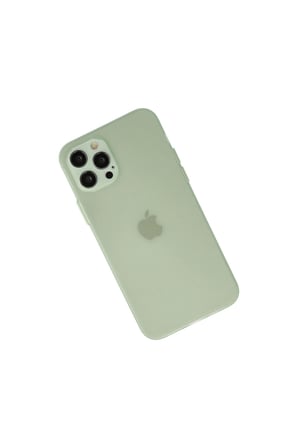 İphone 12 Pro Max Kılıf Puma Silikon - Açık Yeşil