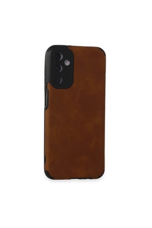 Galaxy M14 5g Kılıf Loop Deri Silikon - Kahverengi
