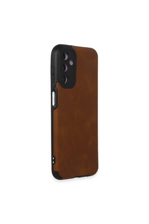 Galaxy M14 5g Kılıf Loop Deri Silikon - Kahverengi
