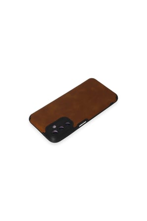 Galaxy M14 5g Kılıf Loop Deri Silikon - Kahverengi