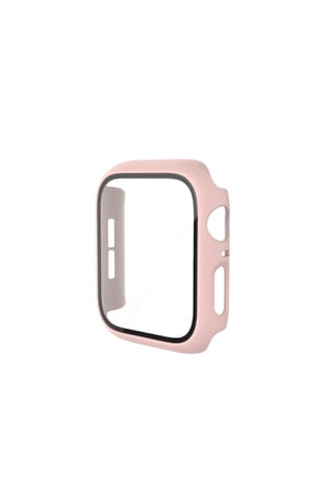 Watch 44mm Camlı Kasa Ekran Koruyucu - Pembe