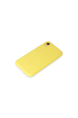İphone Xr Kılıf First Silikon - Sarı