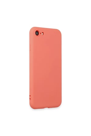 İphone 7 Kılıf First Silikon - Turuncu