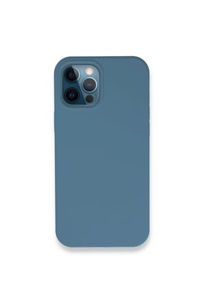 İphone 12 Pro Kılıf Lansman Legant Silikon - Açık Mavi