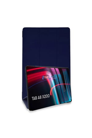 Galaxy X200 Tab A8 10.5 Kılıf Tablet Smart Kılıf - Lacivert