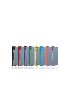 Galaxy A02 Kılıf Platin Silikon - Sarı