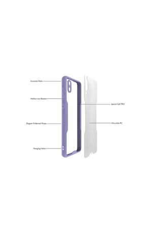 Galaxy A02 Kılıf Platin Silikon - Sarı