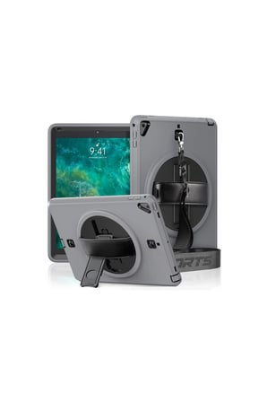 İpad 5 Air 9.7 Kılıf Strap-c Otterbox Tablet Kapak - Gri