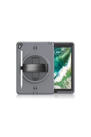 İpad 5 Air 9.7 Kılıf Strap-c Otterbox Tablet Kapak - Gri