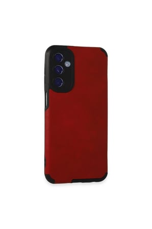 Galaxy M34 5g Kılıf Loop Deri Silikon - Kırmızı