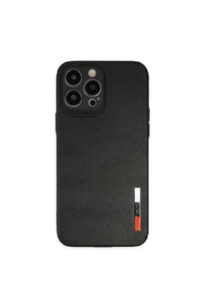 İphone 13 Pro Kılıf Loop Deri Silikon - Siyah