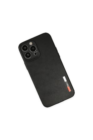 İphone 13 Pro Kılıf Loop Deri Silikon - Siyah