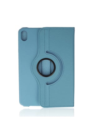 İpad Mini 6 Kılıf 360 Tablet Deri Kılıf - Turkuaz