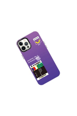 İphone 12 Pro Max Kılıf Estoril Desenli Kapak - Estoril - 4
