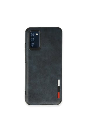 Galaxy A03s Kılıf Loop Deri Silikon - Lacivert