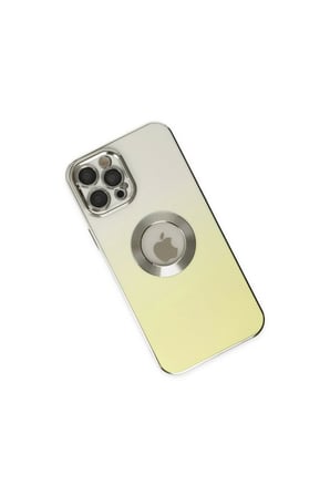 İphone 12 Pro Max Kılıf Best Silikon - Sarı