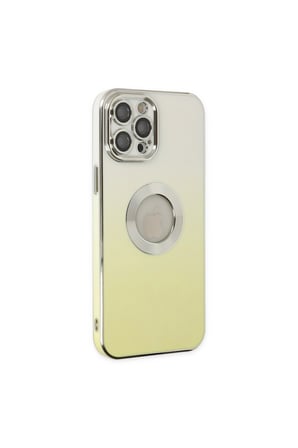 İphone 12 Pro Max Kılıf Best Silikon - Sarı