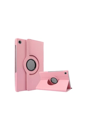 Tab M10 Tb311fu Kılıf 360 Tablet Deri Kılıf - Pembe