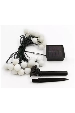 Solar 5m 28 Led Top Rgb Siyah Kablolu