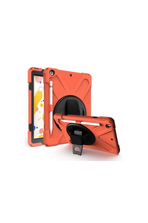 İpad 5 Air 9.7 Kılıf Amazing Tablet Kapak - Turuncu
