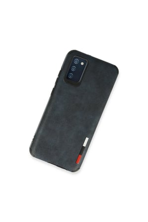 Newface Galaxy A02s Kılıf Loop Deri Silikon - Lacivert