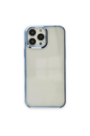Newface İphone 14 Pro Max Kılıf Element Silikon - Sky Blue