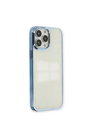 Newface İphone 14 Pro Max Kılıf Element Silikon - Sky Blue