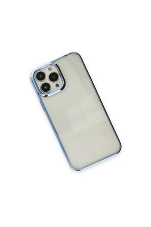 Newface İphone 14 Pro Max Kılıf Element Silikon - Sky Blue