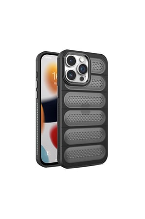 iPhone 14 Pro Kılıf Airmax Silikon Kapak - Siyah