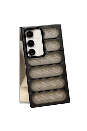Galaxy S24 Plus Kılıf Airmax Silikon Kapak - Siyah