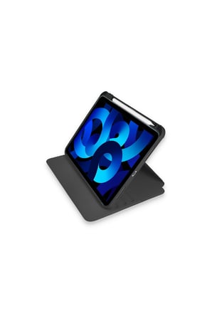 iPad 10.2 (7.nesil) Kılıf Starling 360 Kalemlikli Tablet Kılıf - Siyah