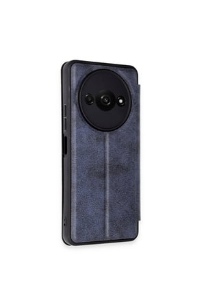 Redmi A3 4G Kılıf Flip Cover - Lacivert
