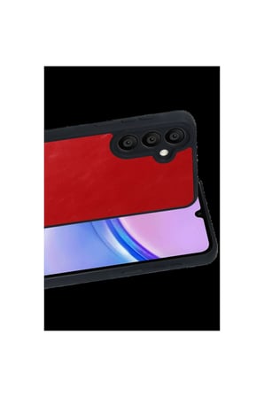 Galaxy A37 5G Aras Deri Kapak - Kırmızı