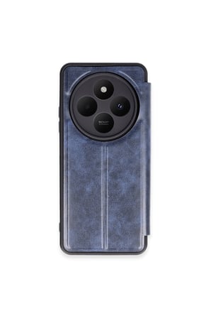 Redmi 14C Kılıf Flip Cover - Lacivert
