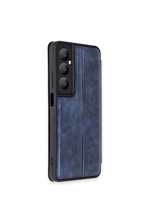 Realme C65 Kılıf Flip Cover - Lacivert