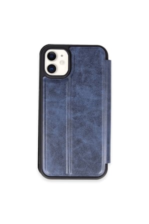 iPhone 11 Kılıf Flip Cover - Lacivert